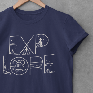 explore tshirt, nature shirt, hiking shirt, shirt for hiker, gift for hiker, gift for nature lover, nature lover shirt